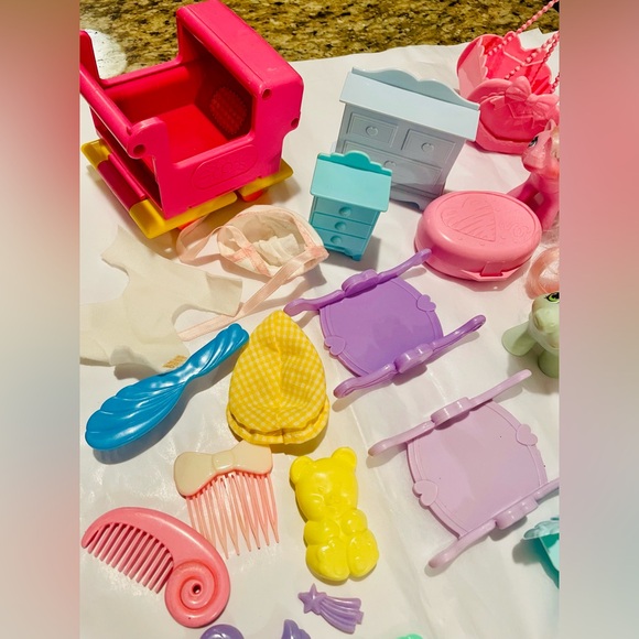 Vintage My Little Pony Babies lot MLP 7 ponies - Picture 6 of 13